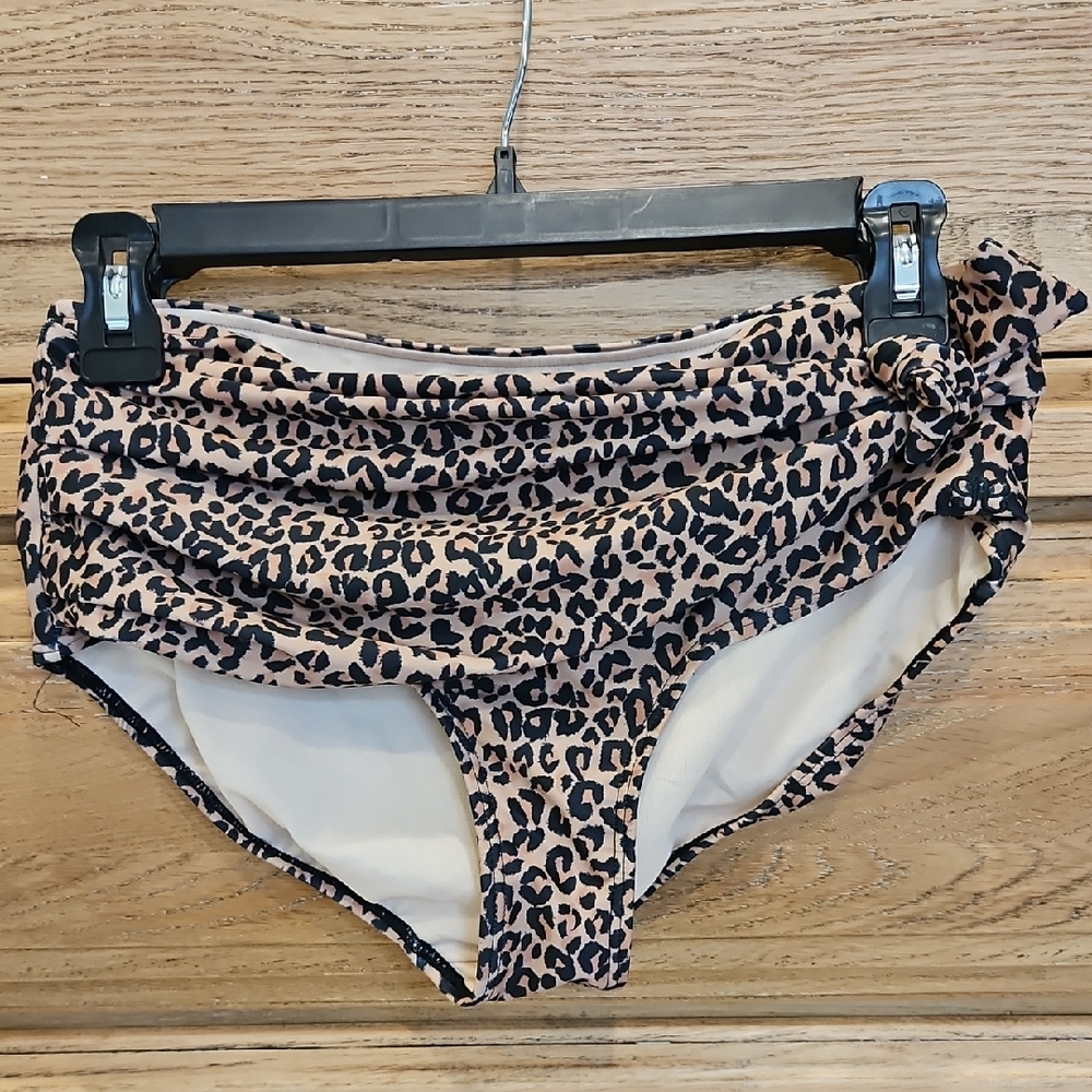 Albion Leopard Print Bikini Bottoms